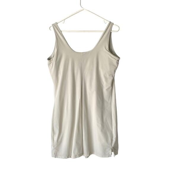 Nike Womens Bliss Luxe Training Dress Skort Light Bone Tan size large - Picture 7 of 11